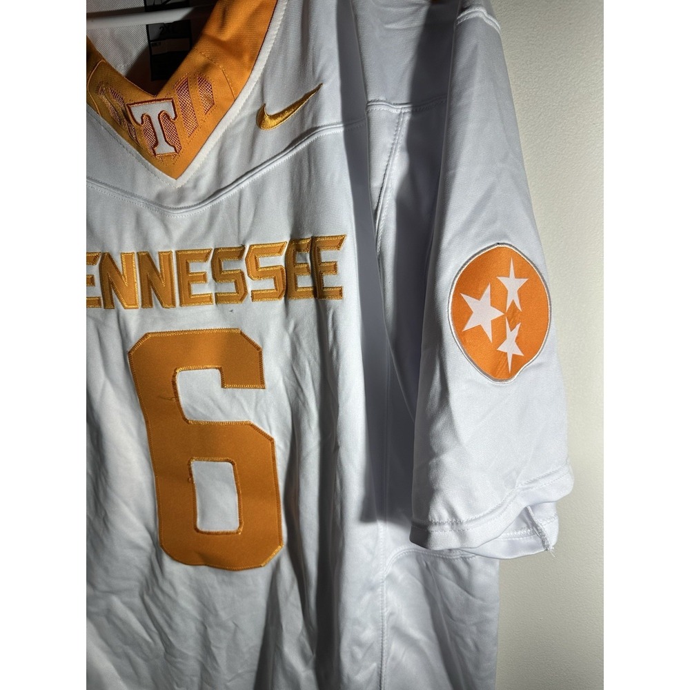 Men's Joey Aguilar #6 Tennessee Volunteers SEC Stitched Nike Jersey 2XL NWT - Picture 2 of 5